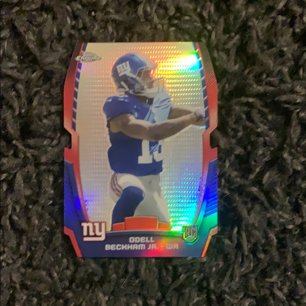 Topps Chrome Odell Beckham Jr. Rookie Card